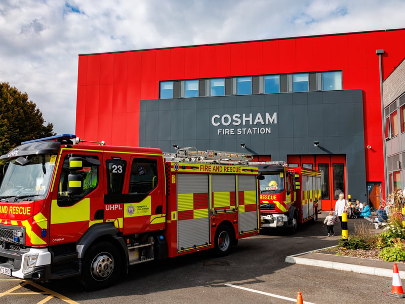 General view of the Cosham Fire Station Open Day Picture:Marcin Jedrysiak
