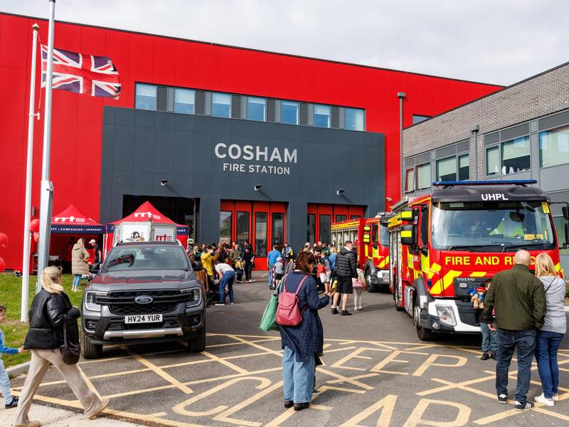 General view of the Cosham Fire Station Open Day Picture:Marcin Jedrysiak