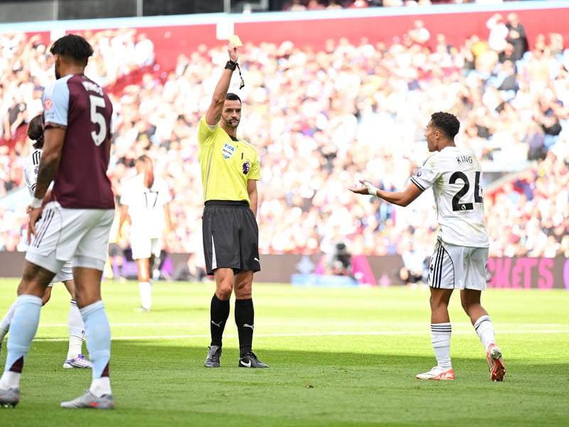 21 yellow cards, 0 red cards