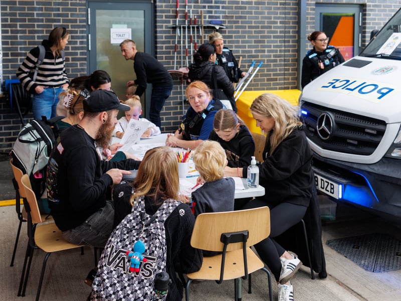 Police officers were also at the open day.
Picture:Marcin Jedrysiak