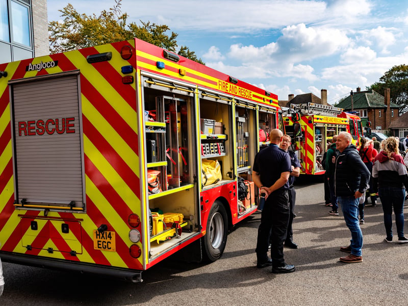 General view of the Cosham Fire Station Open Day Picture:Marcin Jedrysiak