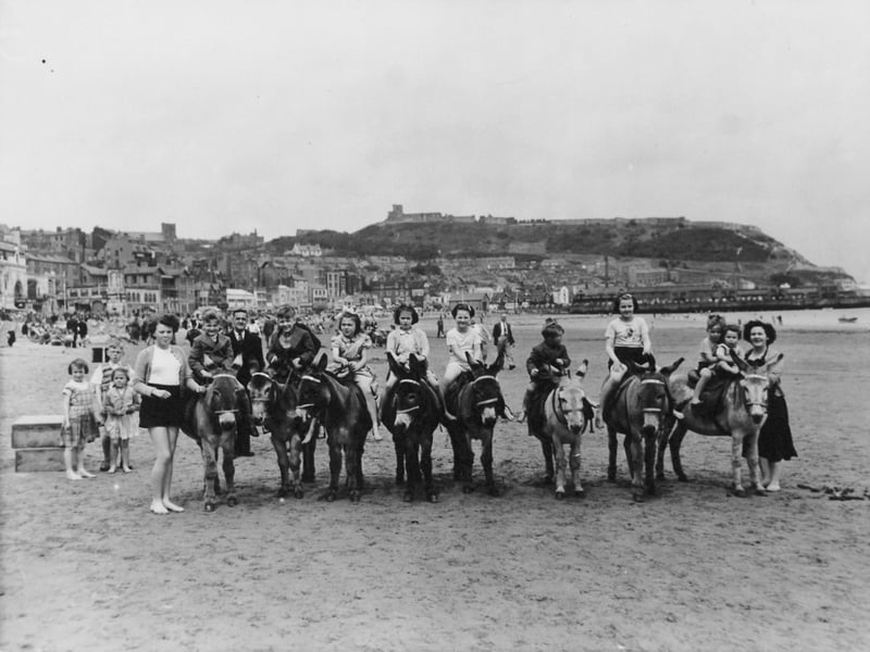 What do donkeys get for their lunch in Scarborough? Half an hour like they do at Blackpool.