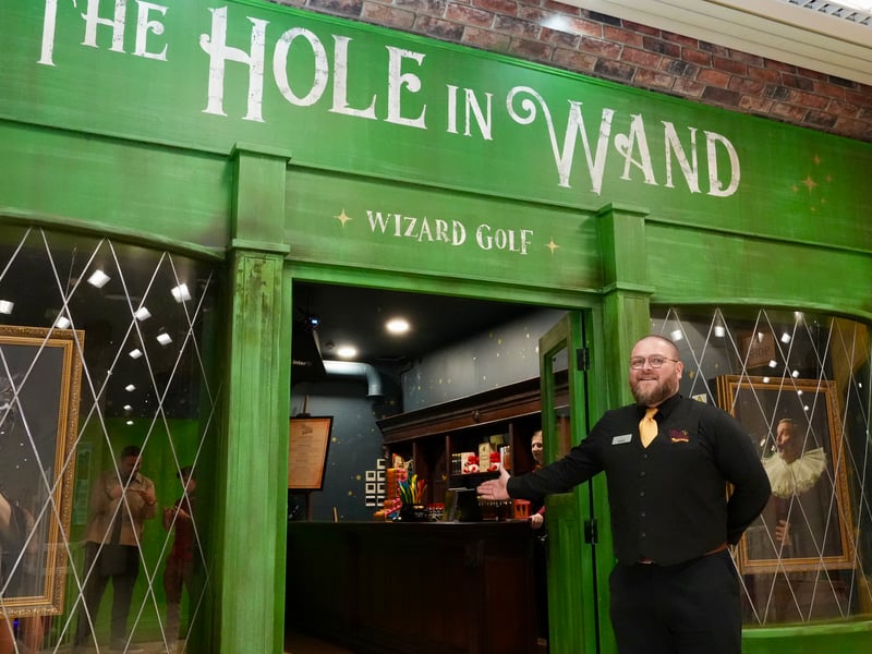 The Hole in Wand, an enchanting, wizard-themed mini golf experience, has officially opened at the St John's Centre.