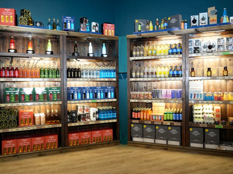 In addition to the course, guests can browse a magical gift shop, The Potions Cauldron.