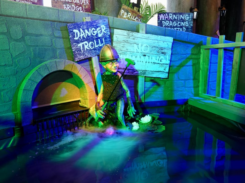 Just in time for Halloween, visitors are invited to step through the gates into an enchanting nine-hole course.