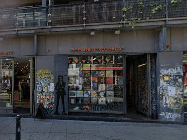 A cool and quirky independent vinyl and record shop.
