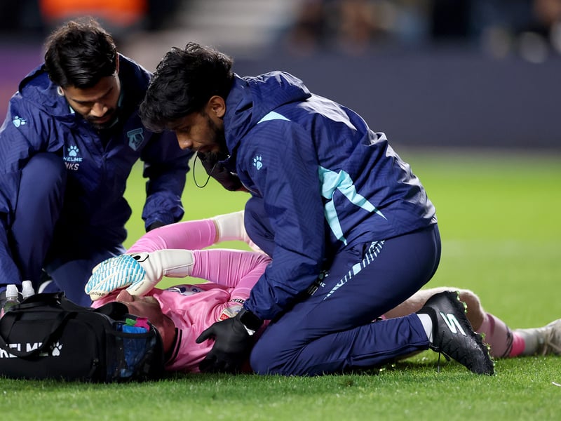 The keeper missed Watford’s triumph over Hull with concussion, but is expected to come straight back into the side this evening.