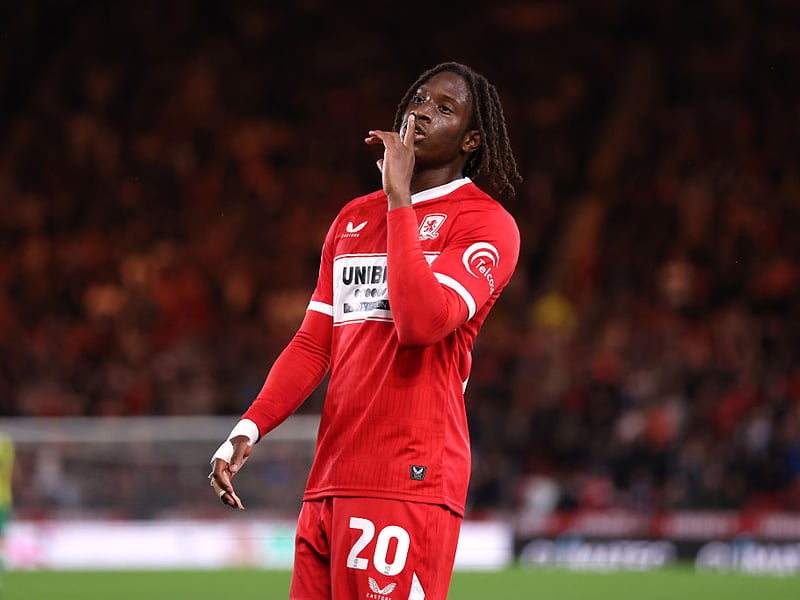 (for Conway, 71) Brought some more energy to Boro’s forward line in the closing stages. N/A