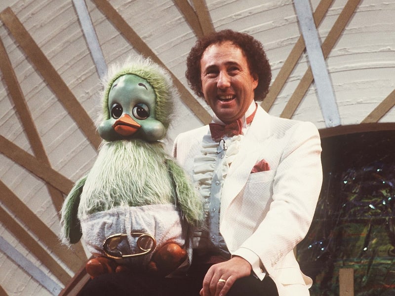 Sarah Baker, said: 'Keith Harris (no Orville) in the Vodafone shop.'