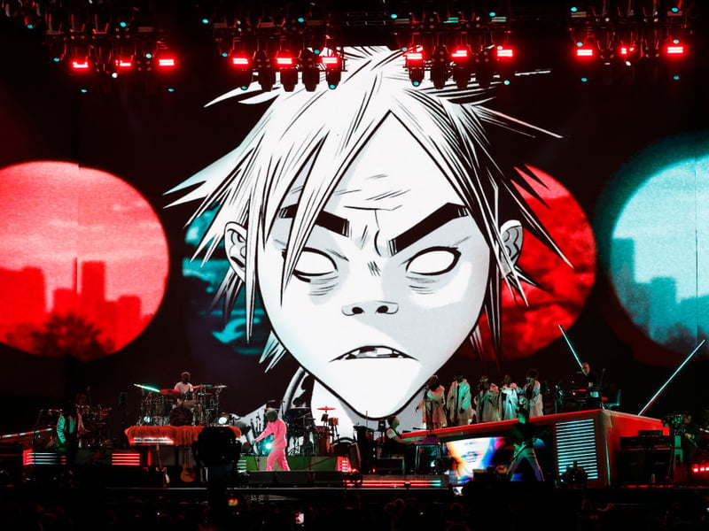 Gorillaz have announced a UK tour for next year and are proven festival headliners. Damon Albarn clearly likes Latitude - he's headlined it both solo and with his supergroup The Good, The Bad and The Queen. Has anybody ever headlined with three different bands?
