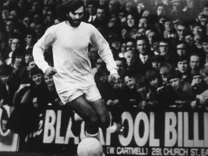 George Best at Blackpool in the 1960s