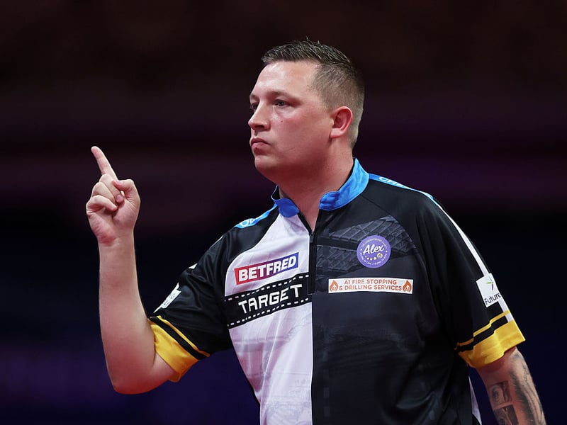 Chris Dobey has also triumphed in the Players Championship, winning the 3rd and 17th events in February and June respectively. He's banked cheques totalling £521,000.
