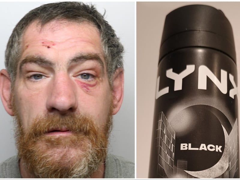 A pervert nicknamed “The Lynx Thief” due to his addiction to solvents has been jailed after he masturbated towards three horrified women after he entered their garden. Steven Betts was so intoxicated from sniffing aerosols that he claimed he can’t recall anything of the incident in the Hyde Park area. he admitted charges of indecent exposure and a case of sexual assault, after he touched a nurse trying to assess him in prison. 
He also admitted two counts of thefts of aerosols from a shop. Betts, of no fixed address, was given a two-year jail sentence, put on the sex offender register for five years and given an amended five-year extension to his CBO.
