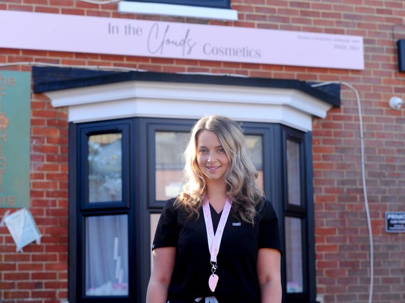 Lauren-Ann Lee has opened In The Clouds Cosmetics, a wholesaler, in Denmead below her beauty academy.