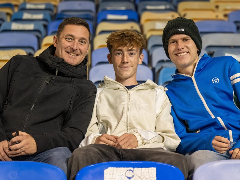 Pompey fans as 19,646 supporters turned out for the clash with Watford. 