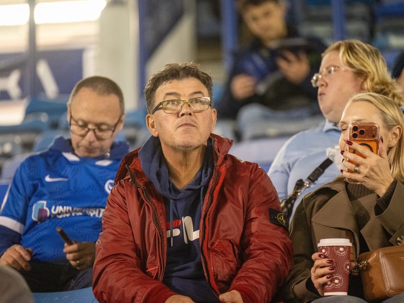 Pompey fans as 19,646 supporters turned out for the clash with Watford. 