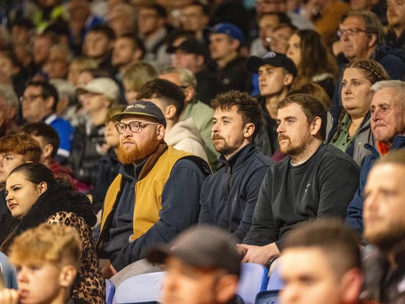 Pompey fans as 19,646 supporters turned out for the clash with Watford. 