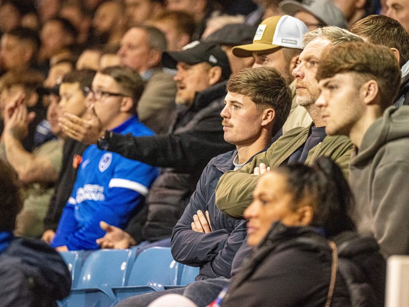 Pompey fans as 19,646 supporters turned out for the clash with Watford. 