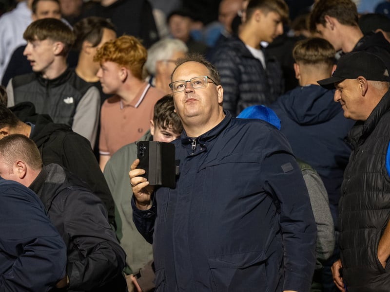 Pompey fans as 19,646 supporters turned out for the clash with Watford. 