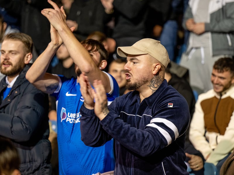 Pompey fans as 19,646 supporters turned out for the clash with Watford. 