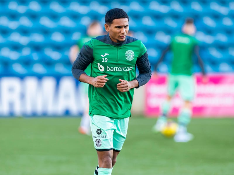 The most recent man to cross the divide, the full back signed for Hibs from Blackpool in 2022, having previously played for Hearts.