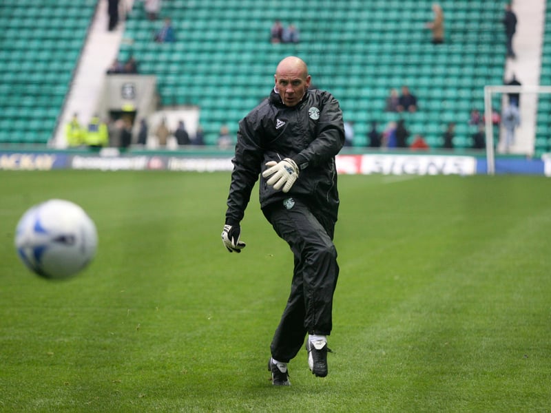 Played a couple of games earlier on in his career for Hearts then finished with Hibs, where he was goalkeeping coach in 2005.