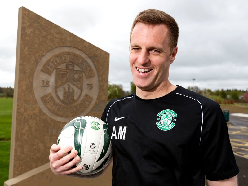 The current Stirling Albion boss also played for Hearts earlier in his career then went on to play for Hibs in his twilight years.