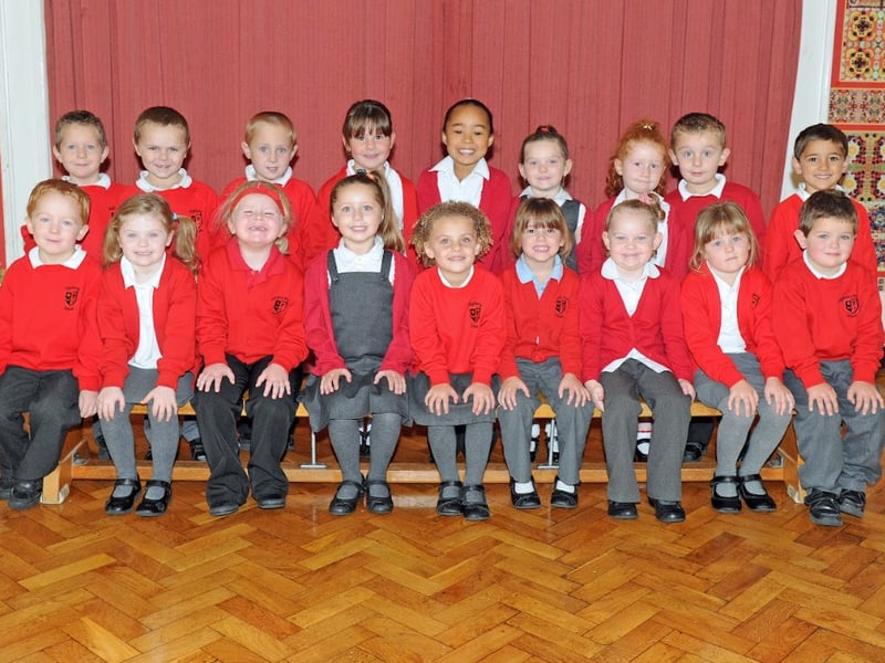 Pictured: Reception class at Highbury Primary School in 2011. 