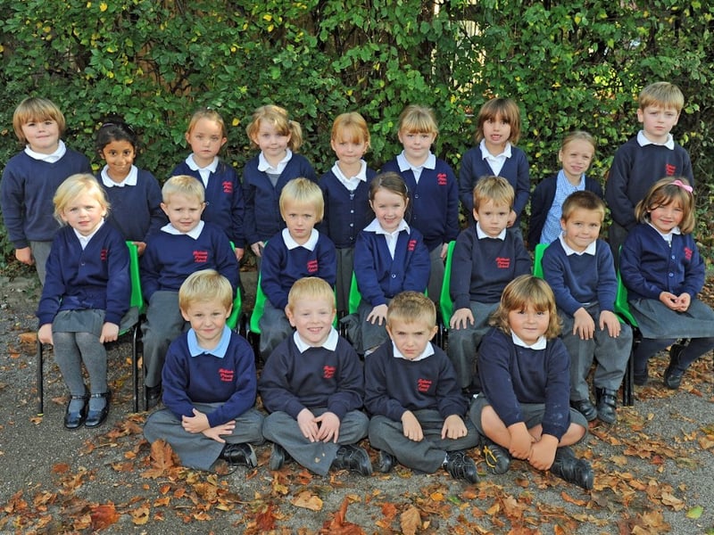 Pictured: Reception class at Redlands Primary School in 2011. 