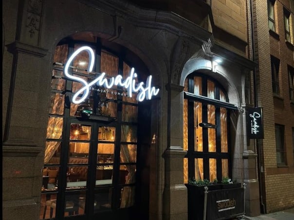 Swadish by Ajay Kumar on Ingram Street has two AA Rosettes. An AA inspector said: "Modern Indian food in a sleek setting."