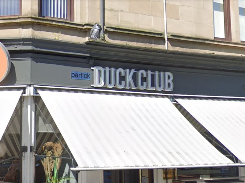 Partick Duck Club in Patrick has one AA Rosette. An AA inspector said: "Contemporary looks and smart modern food in a great location."