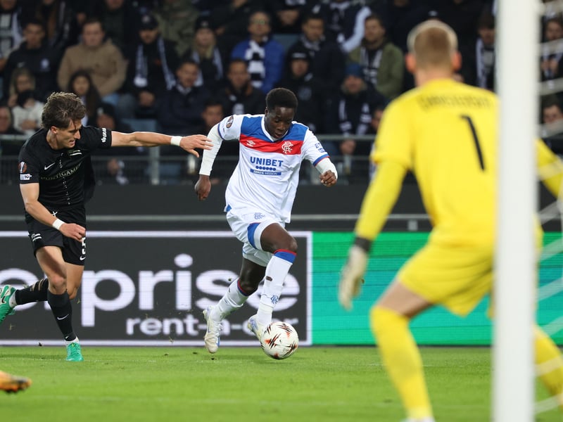 Head and shoulders above his Rangers team-mates in the first-half when he was the only threat. The winger is saving his best displays for Europe with his superb solo goal early in the second half his fifth on the continent this season. Had the Sturm Graz full-back on toast all game. 8