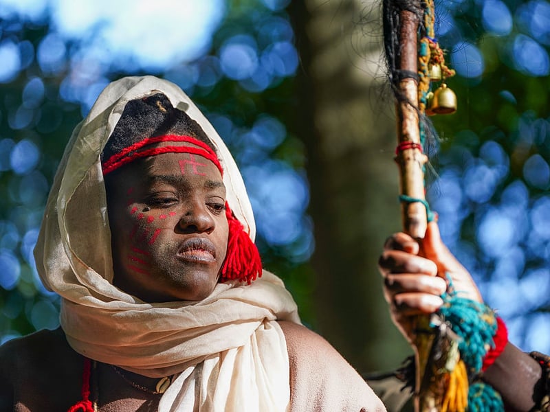 24-year old Jean Gasho calls herself 'Queen Nandi'.
