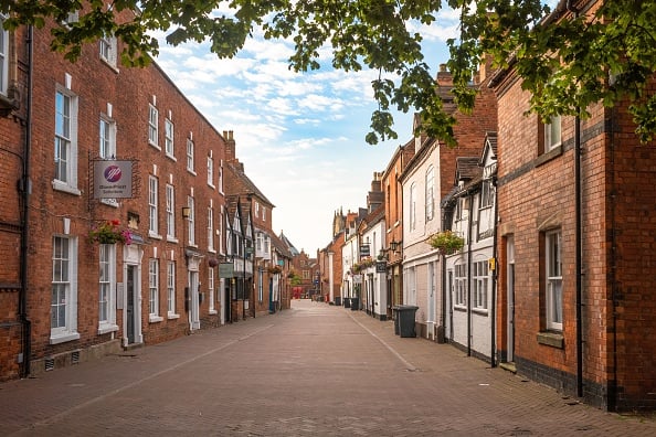 Commute: About 30-35 mins train to Birmingham. Typical house price: Slightly less premium than closest in-belt towns (though still strong). Vibe: Smaller city scale, good heritage and schools.
Best for: Families responding to calm and access.
Considerations: Might require more commuting effort/less frequent links.