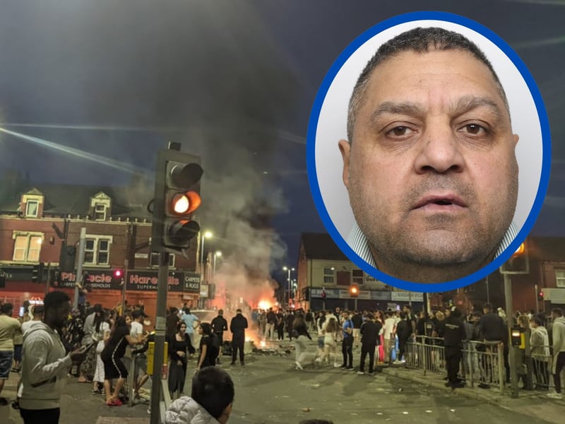 A father-of-10 has been jailed for his part in the Harehills riots after he helped burn items in the street and launched missiles towards police. Catalin Barbu, 48, (inset) was drunk during the disorder that swept through the streets on July 18 last year. Barbu, of Bellbrooke Avenue, Burmantofts, admitted violent disorder and arson. He was jailed for 20 months and became the 30th person to be convicted for the shameful scenes that made headlines across the country. 
