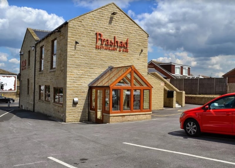 Prashad in Bradford has two AA Rosettes. An AA inspector said: "Indian vegetarian food of the highest order." 