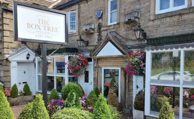 Box Tree in Ilkley has three AA Rosettes. An AA inspector said: "Classy contemporary cooking in traditional building."