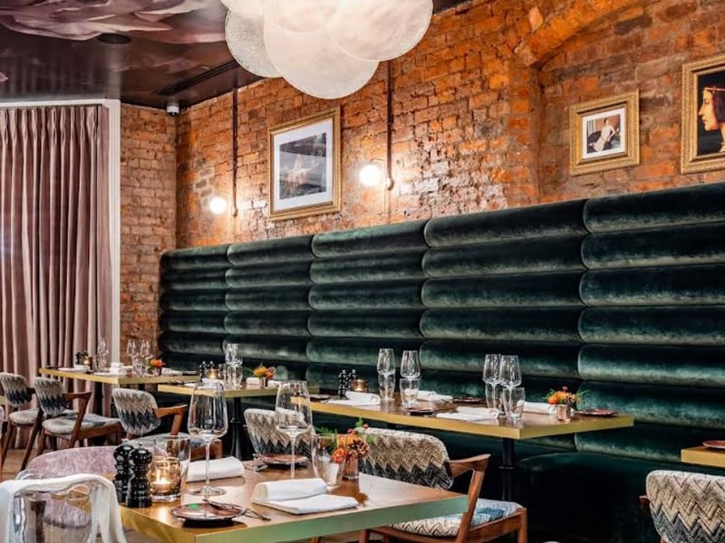 The Lantern Room in Huddersfield has three AA Rosettes. An AA inspector said: "Sumptuous modern design and food to match."