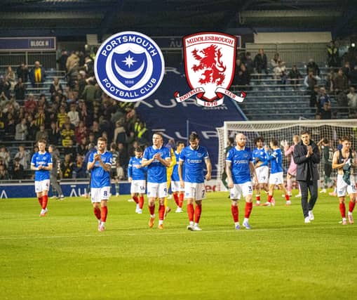 The early team and injury news from both camps as Pompey take on Middlesbrough.