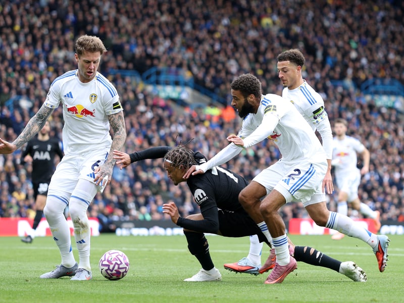 6 - Not at his best. Execution in possession wasn't to the level he's capable of at times. Some good front-foot defending.