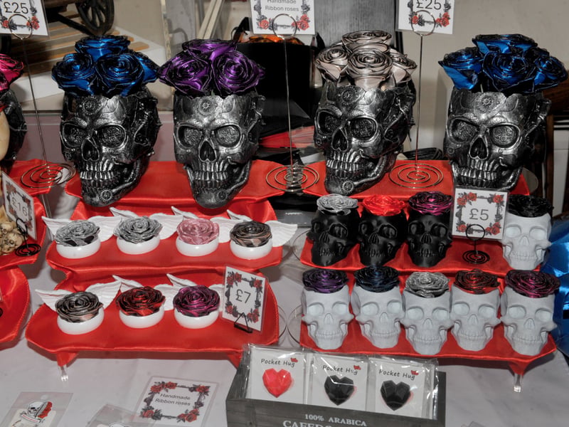 Items for sale at the market.