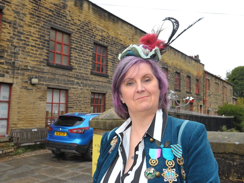 Jo Burgoyne-Neal, organiser of the Leeds Steampunk Market.