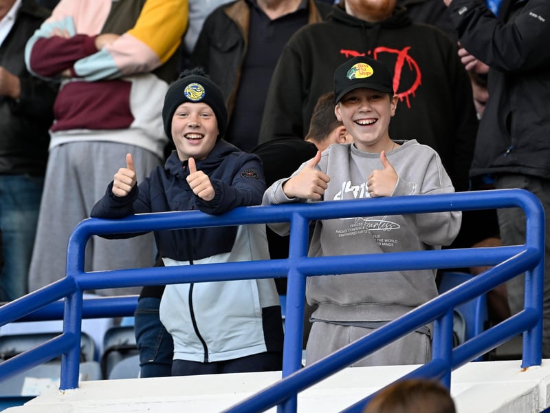 There were 18,239 home fans inside Fratton Park for Pompey's win against Middlesbrough

