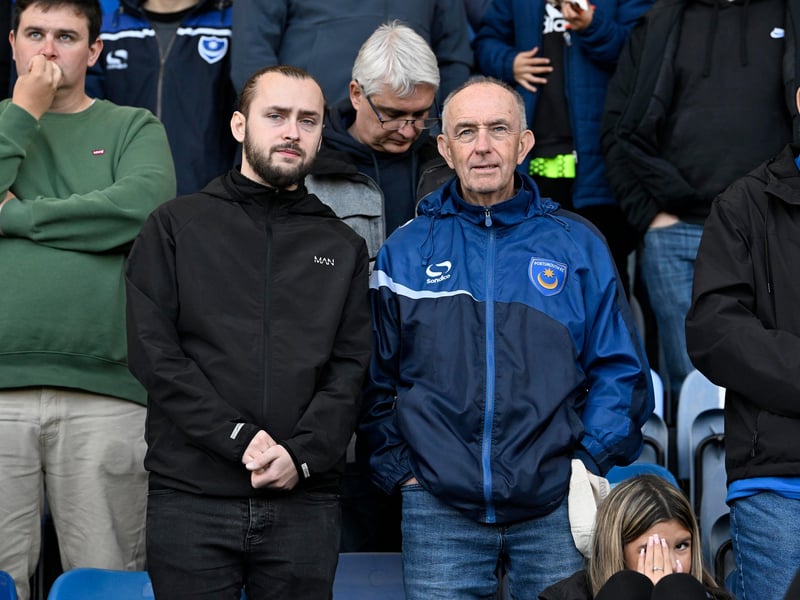 There were 18,239 home fans inside Fratton Park for Pompey's win against Middlesbrough
