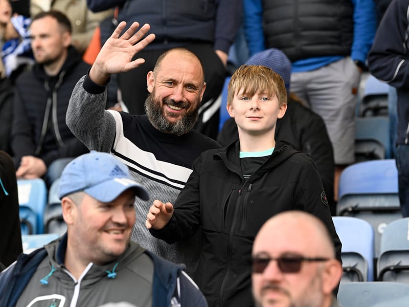 Pompey fans v Middlesbrough