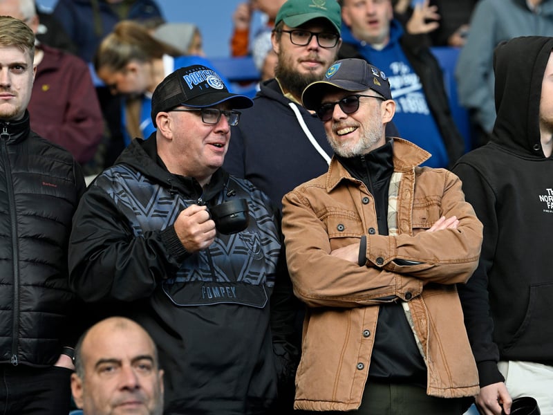 There were 18,239 home fans inside Fratton Park for Pompey's win against Middlesbrough
