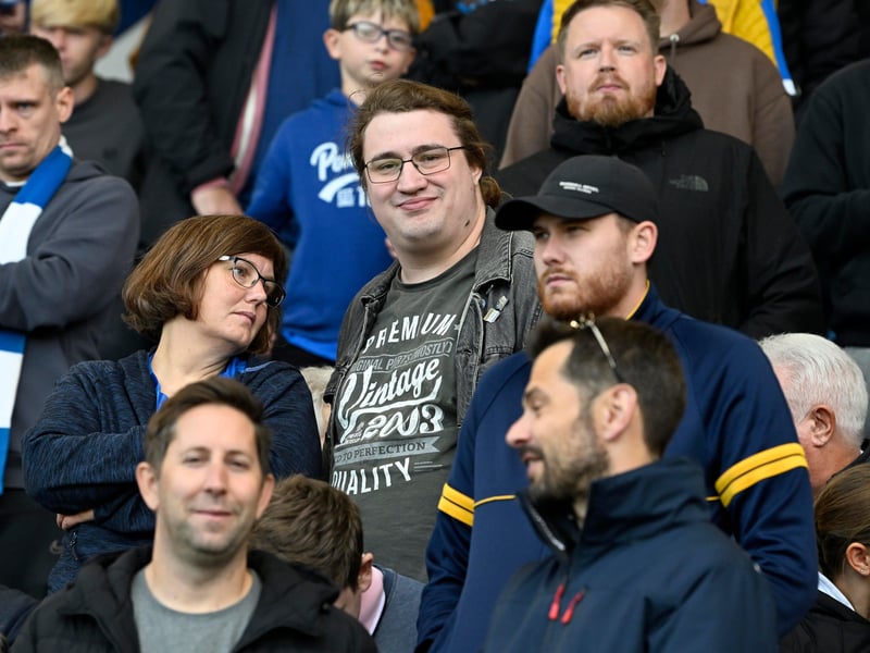 There were 18,239 home fans inside Fratton Park for Pompey's win against Middlesbrough
