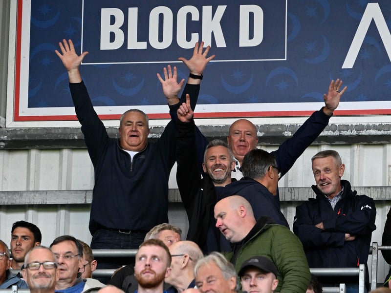 There were 18,239 home fans inside Fratton Park for Pompey's win against Middlesbrough
