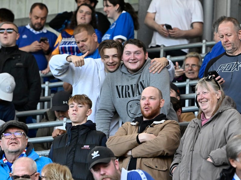 There were 18,239 home fans inside Fratton Park for Pompey's win against Middlesbrough

