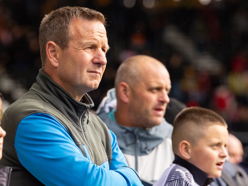 Derby County fans at the Sky Bet Championship match against Southampton at Pride Park